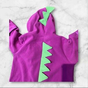 Cuddle club purple green spiked Dino